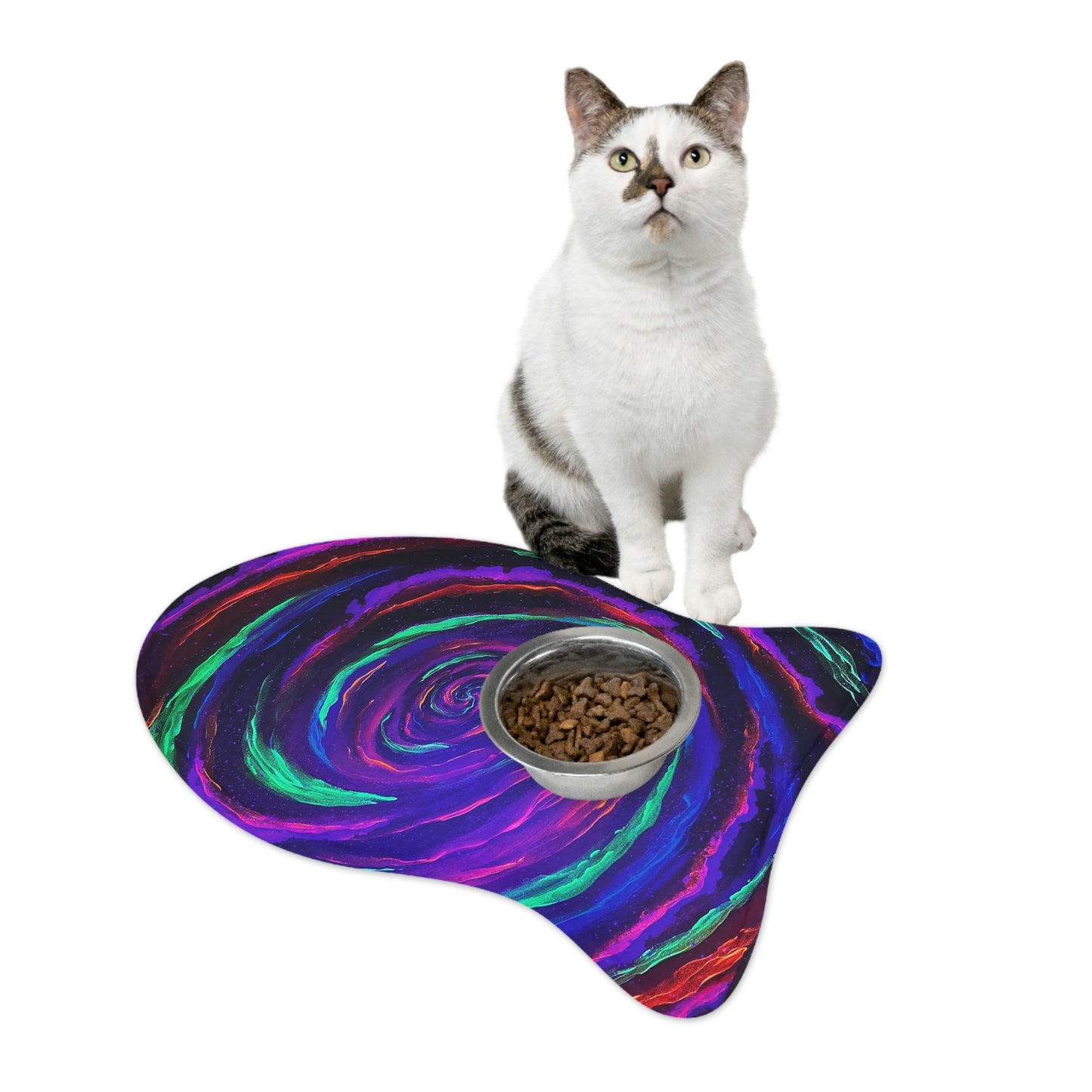 Galactic Rabbit Hole Pet Feeding Mats