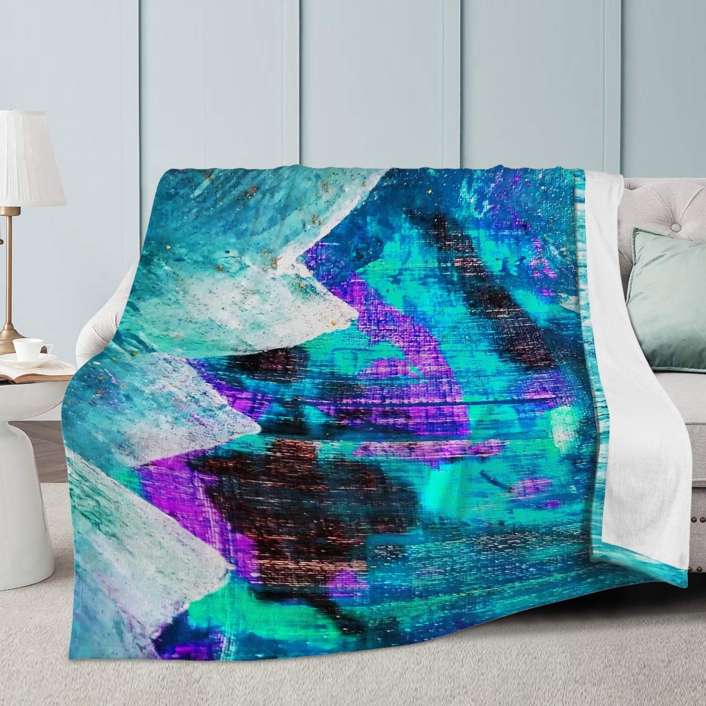 Winter Storm Fleece Blanket
