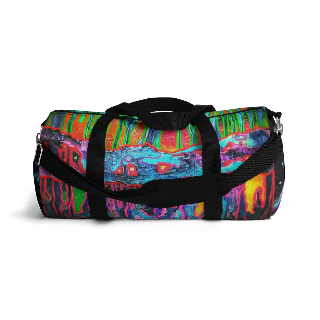 Mystic Cave/ Blue Rip Duffel Bag