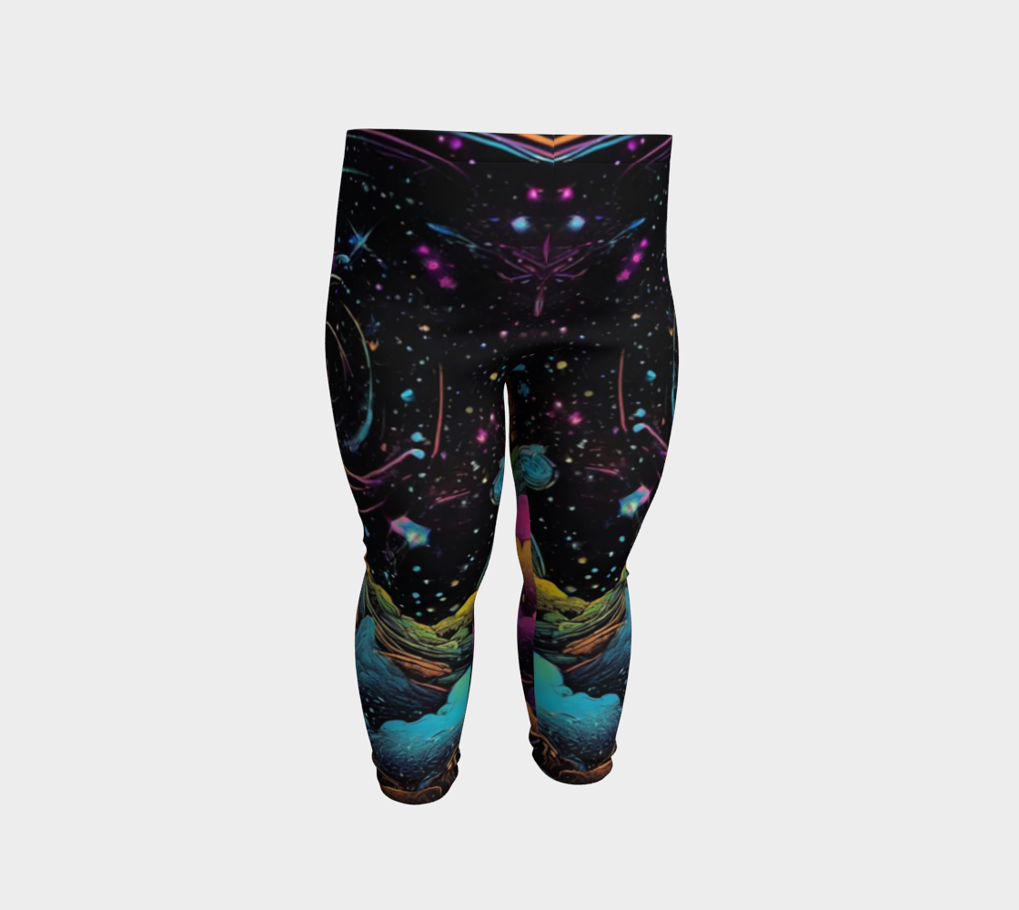 Psychedelic Space Baby Leggings