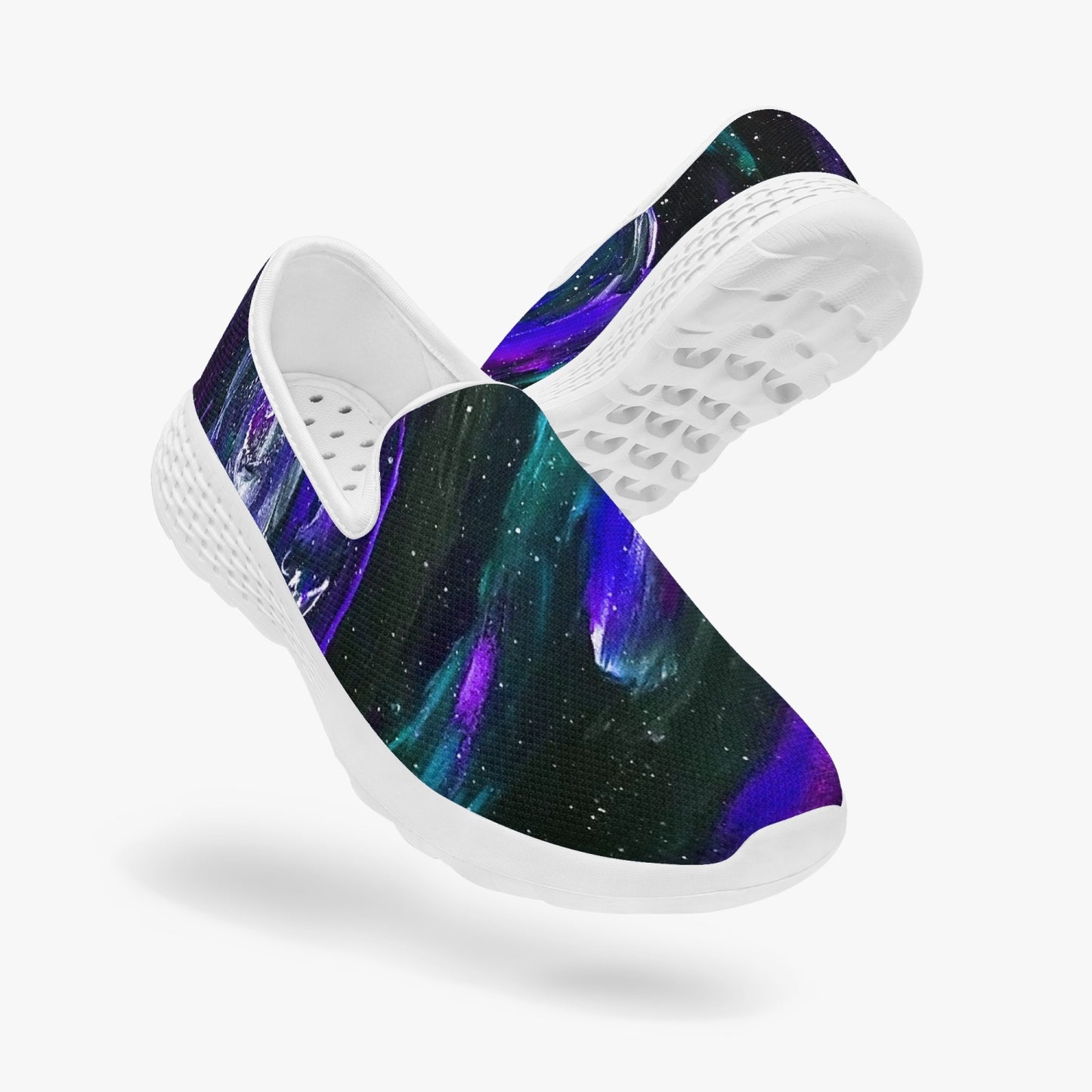 Infinite Women's Slip-On Mesh Running Shoes