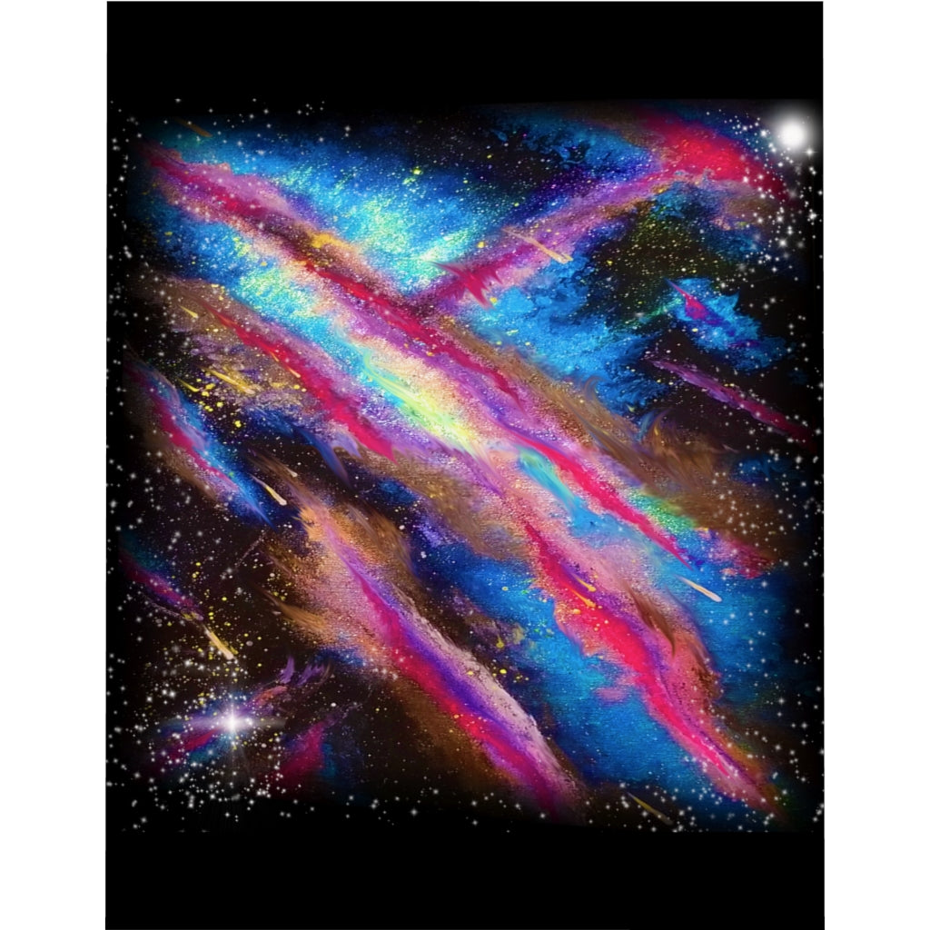 Explosive Nebula Microfiber Duvet Cover