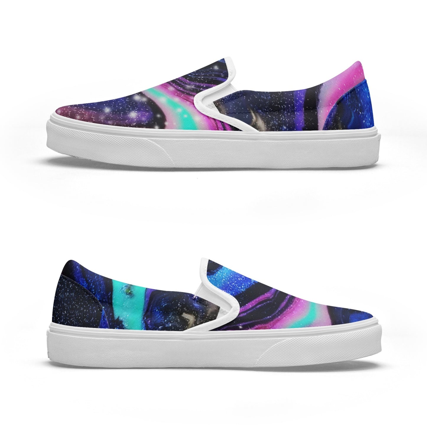 Galactic Beauty Slip-On Shoes