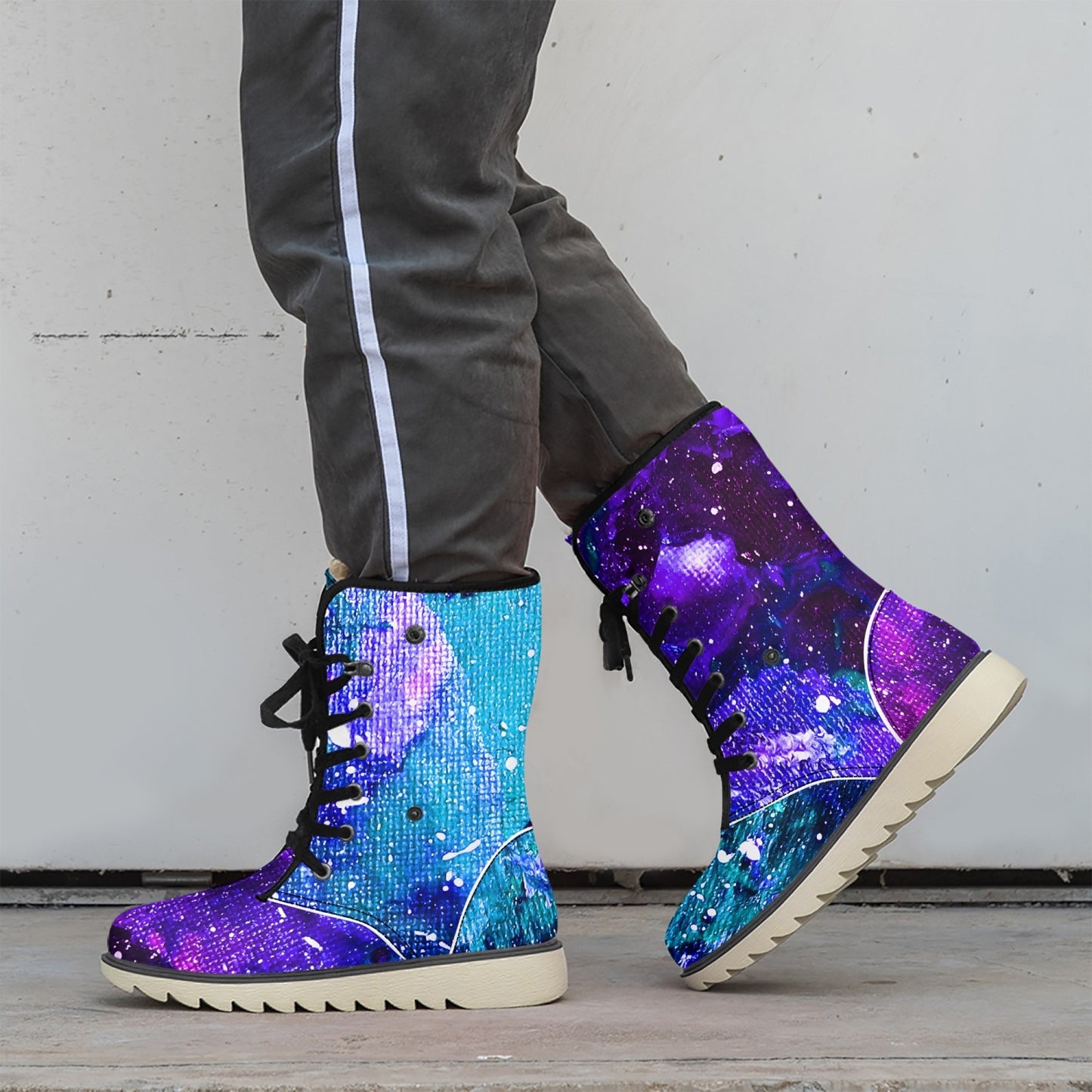 Galactic Cotton-pad Fur Lining Boots