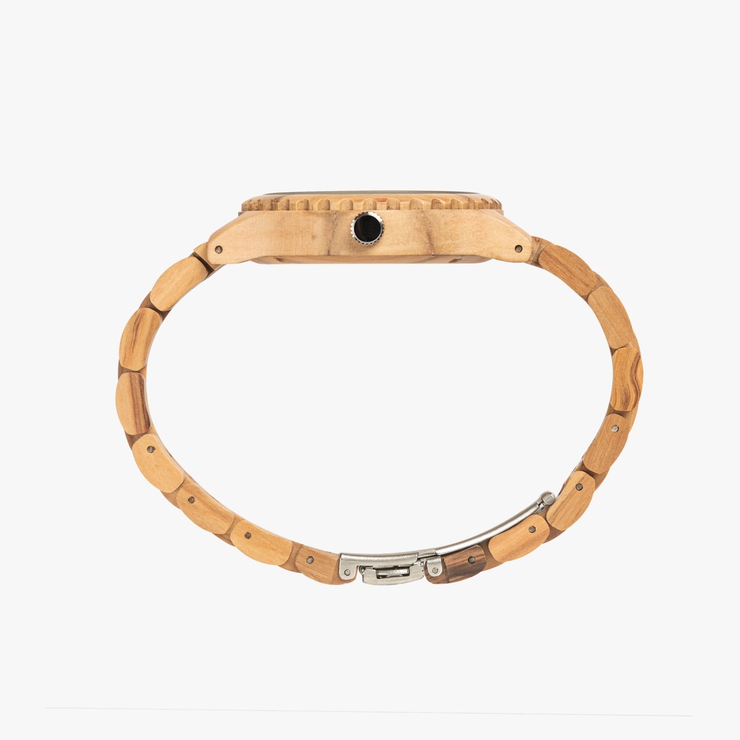 Black Hole Italian Olive Lumber Wooden Watch