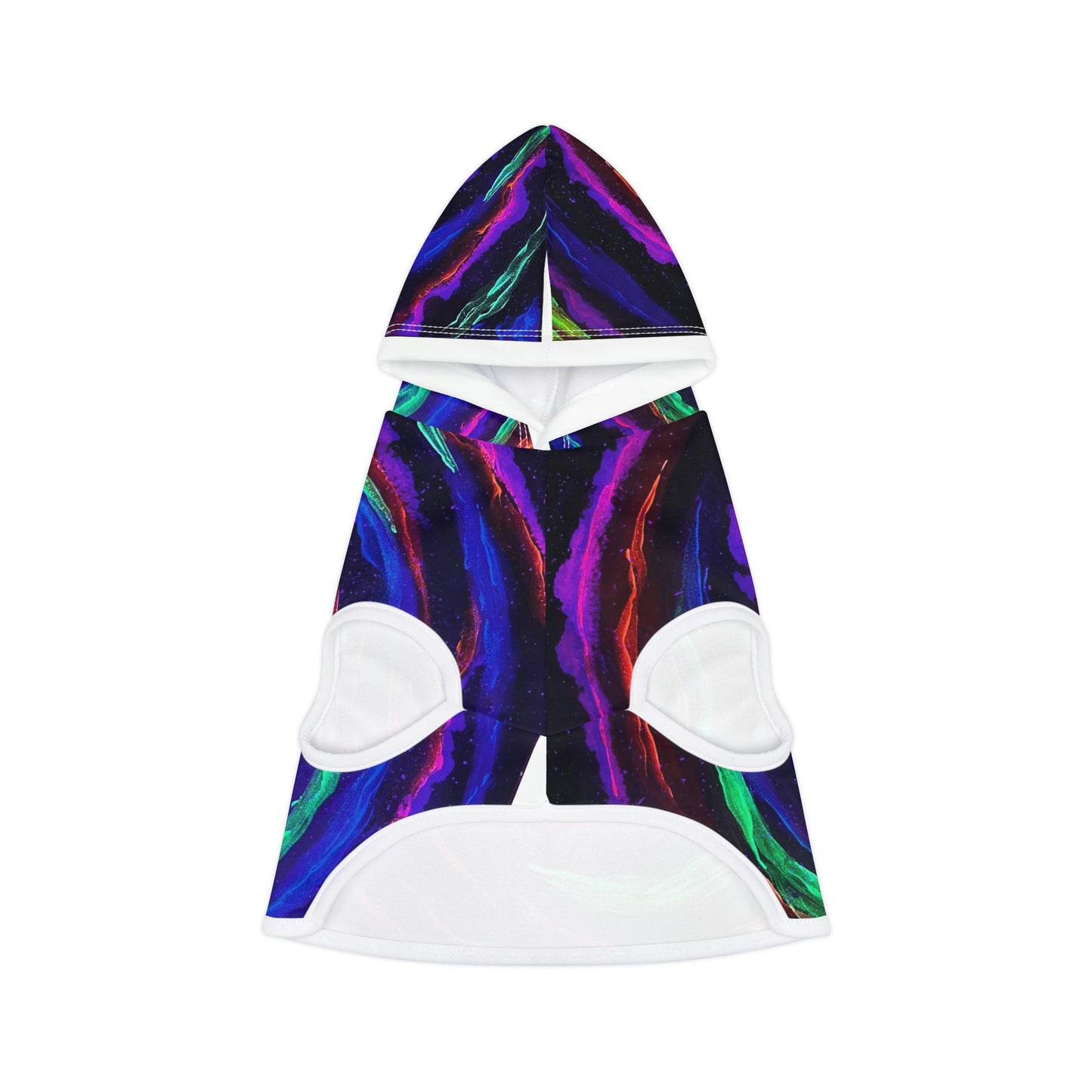 Galactic Rabbit Hole Dog Hoodie