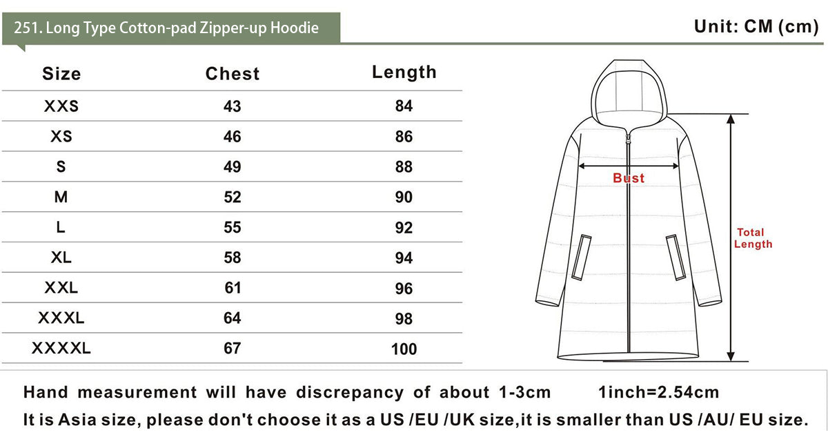 Fly High Long Zip-up Hoodie Jacket