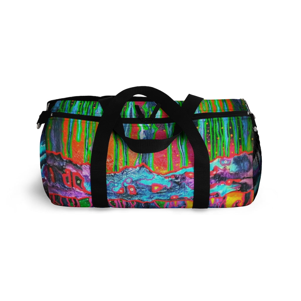 Mystic Cave/ Blue Rip Duffel Bag