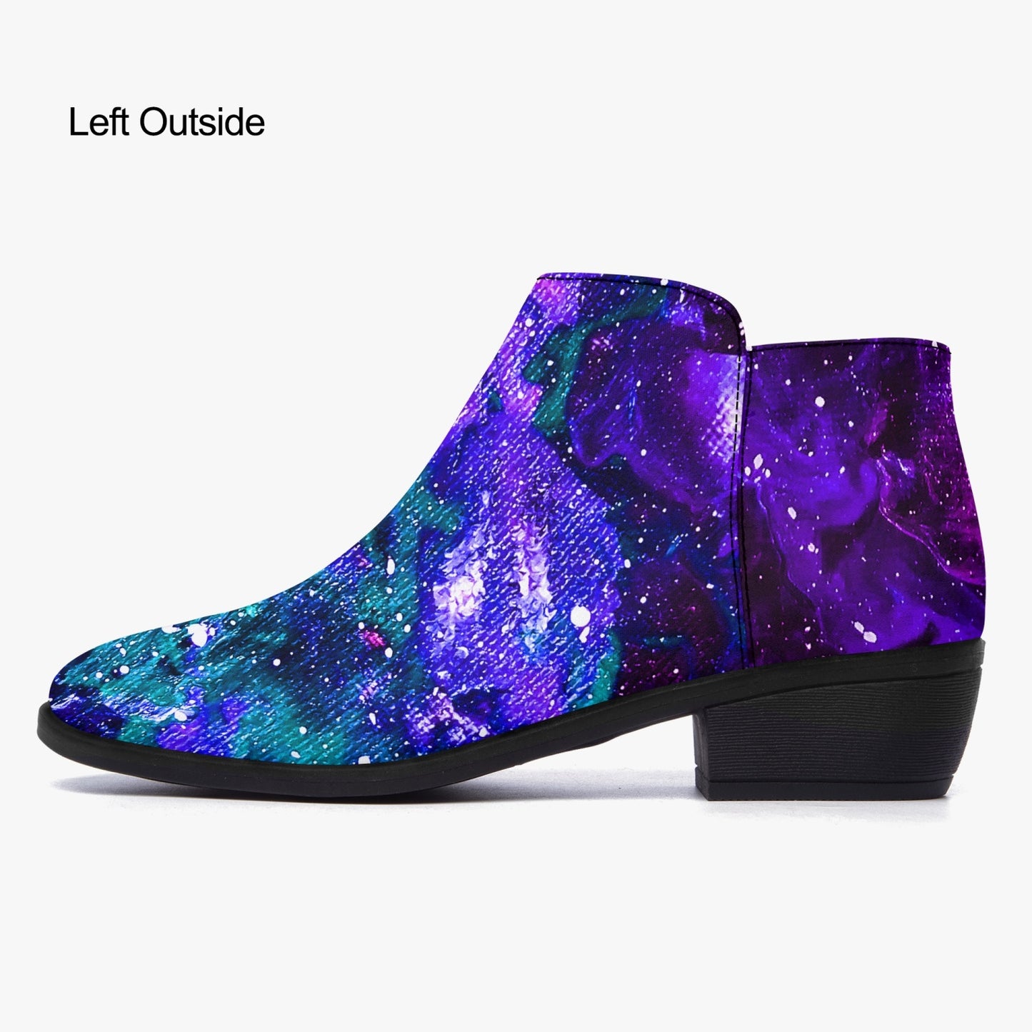 Galactic Love Zipper Boots