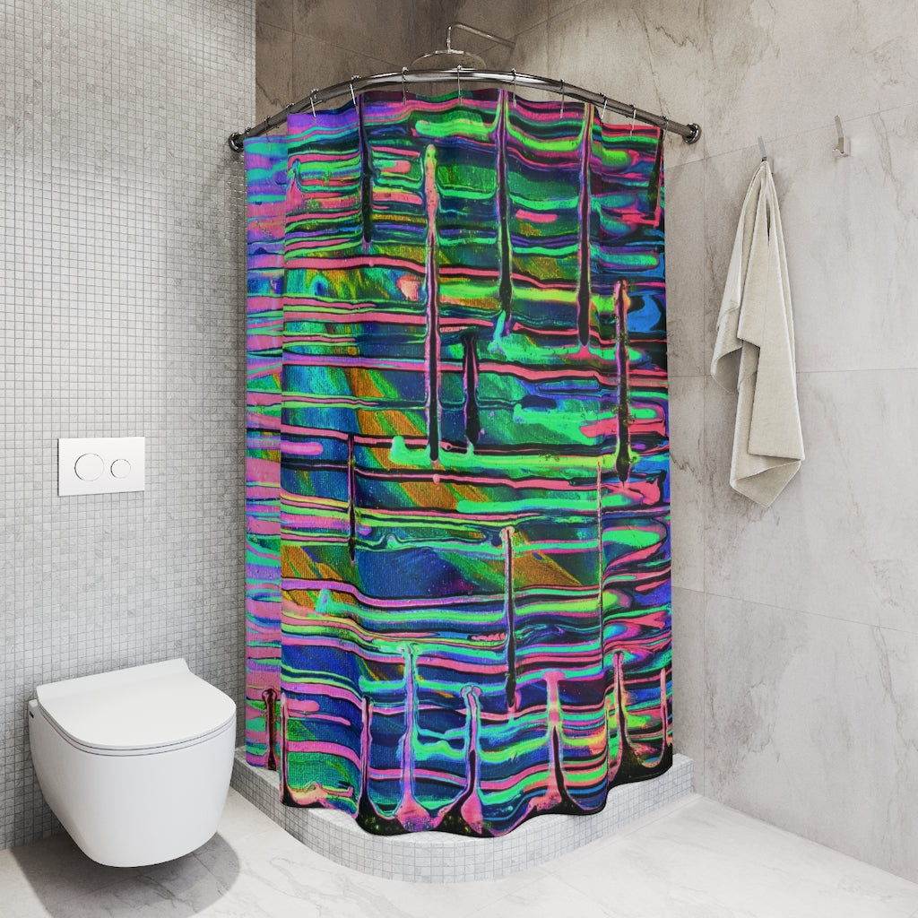 Drip Shower Curtain