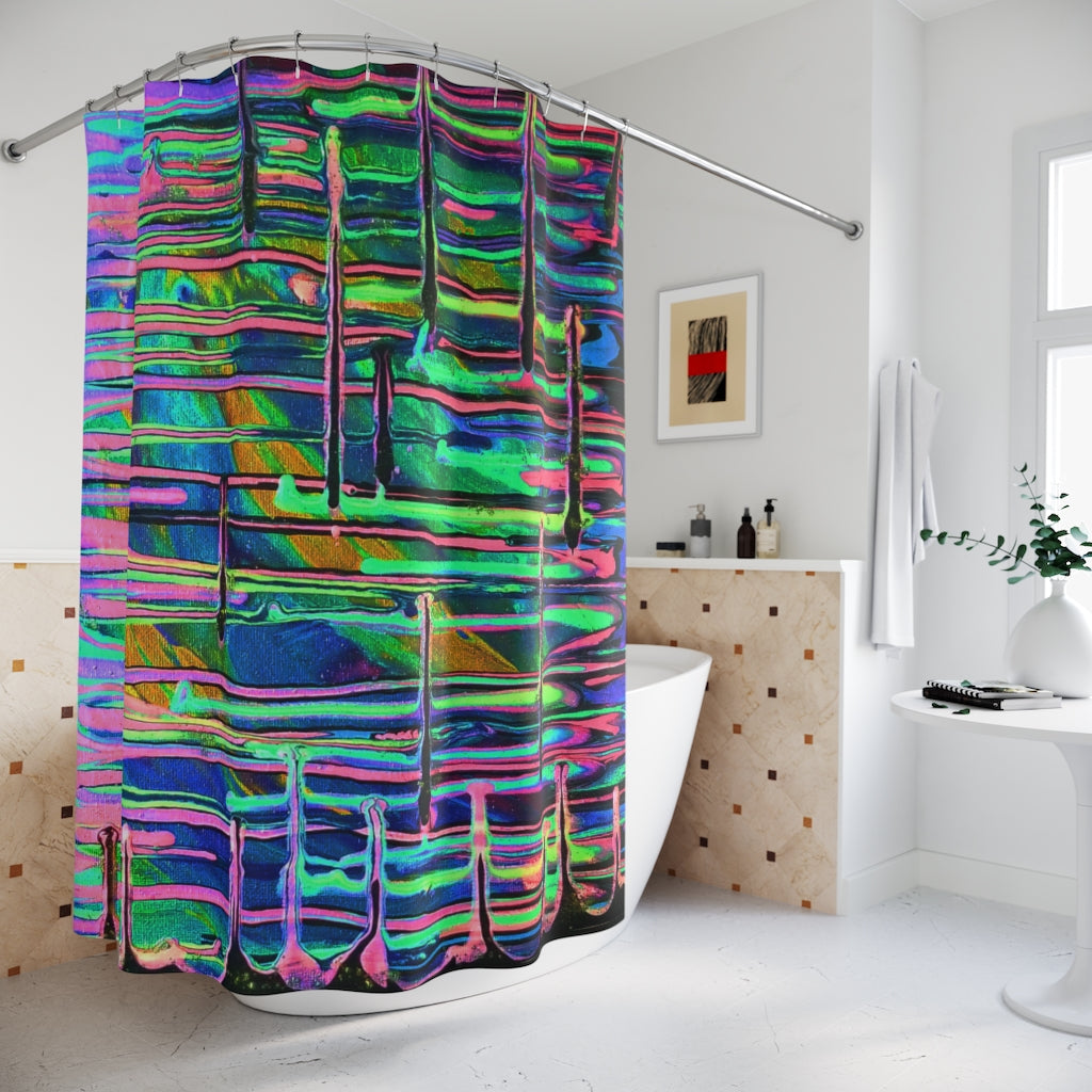 Drip Shower Curtain