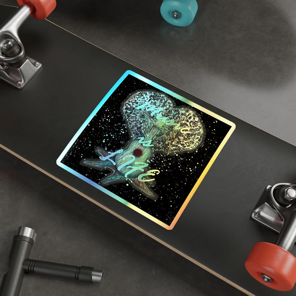 Holographic Die-cut Stickers