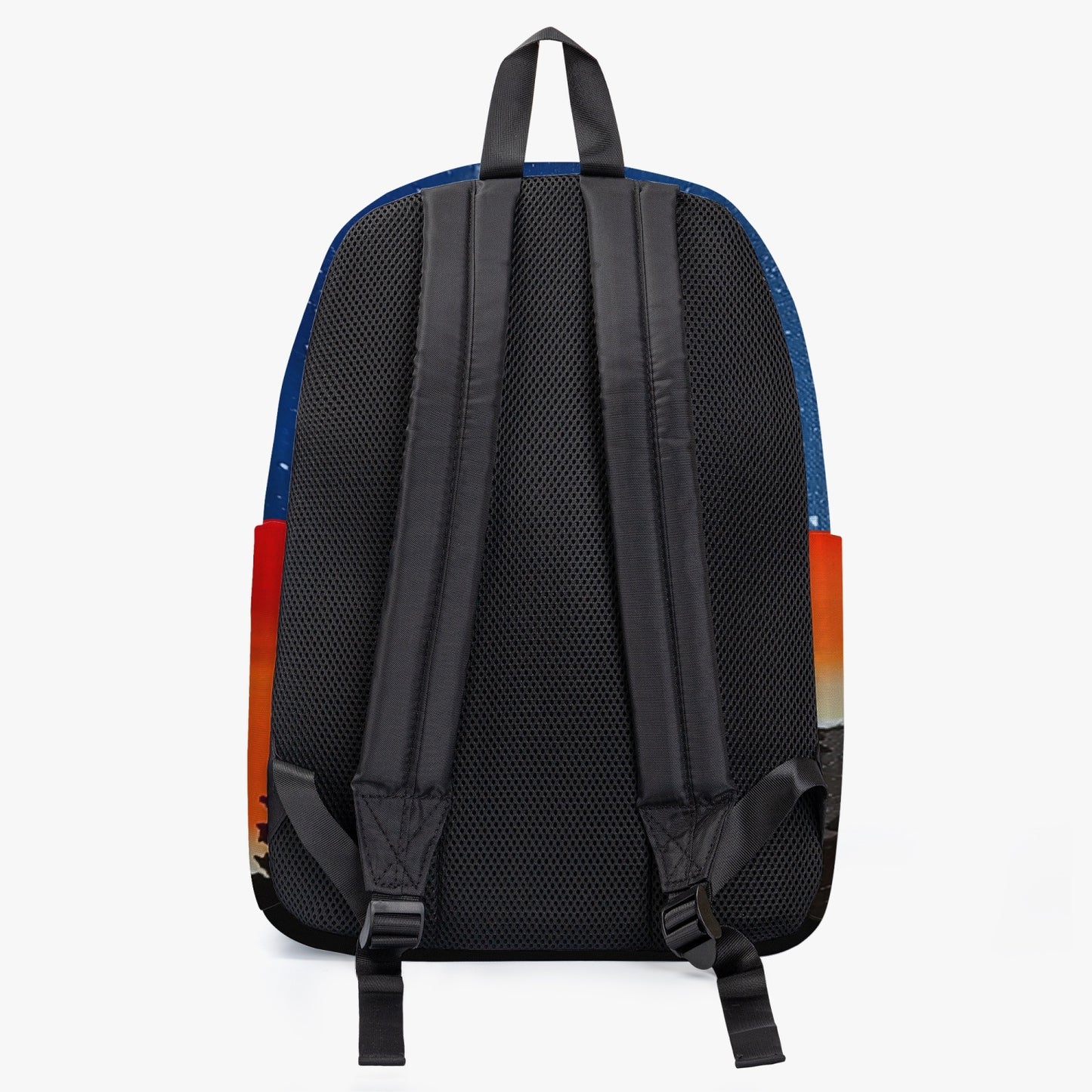 Sunrise Red Canvas Backpack
