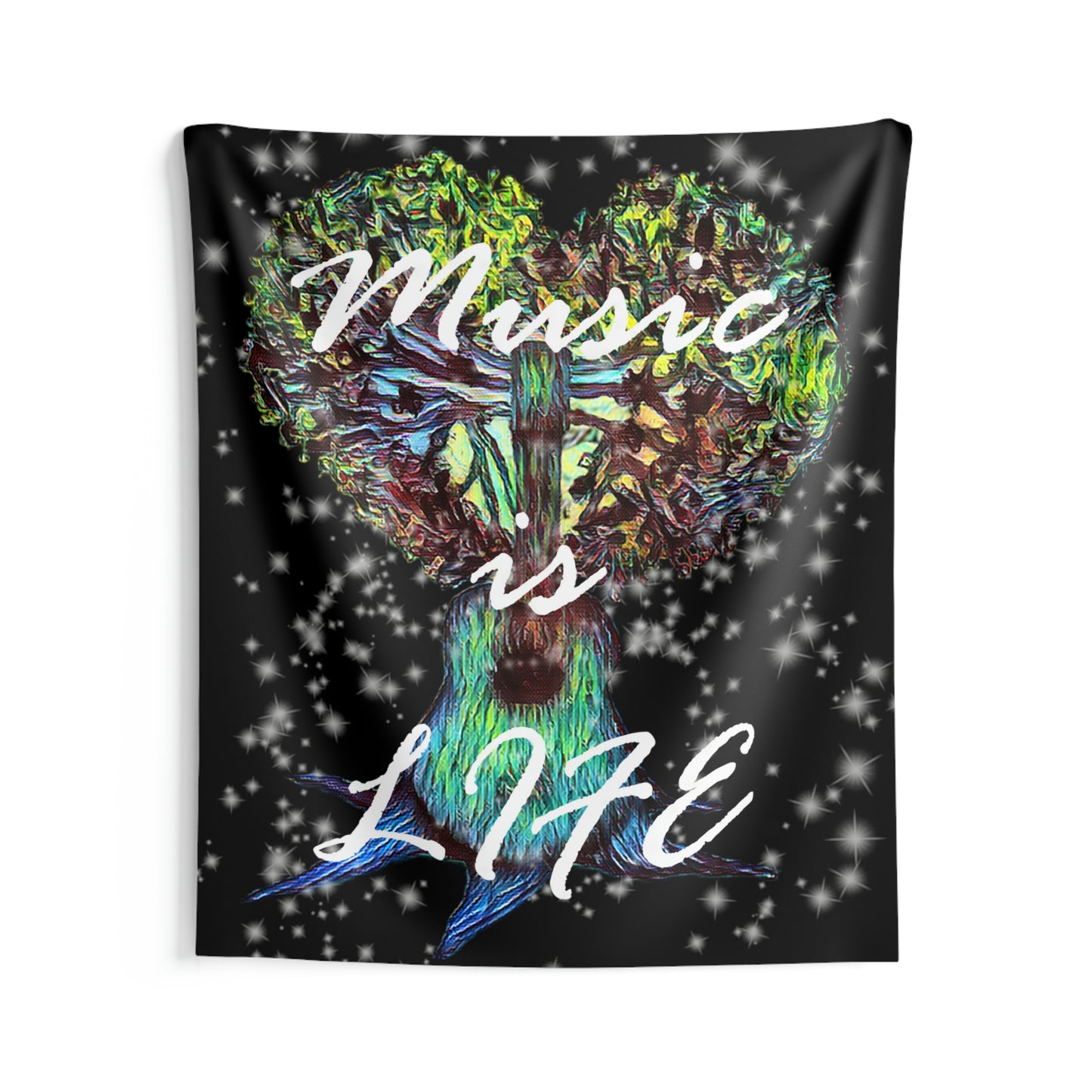 Music Is Life Wall Tapestries