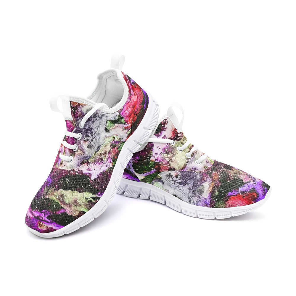 Galaxy: Red Unisex Lightweight Sneaker City Runner