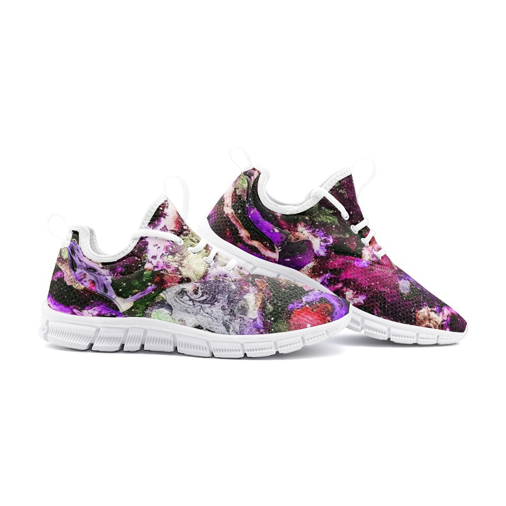 Galaxy: Red Unisex Lightweight Sneaker City Runner