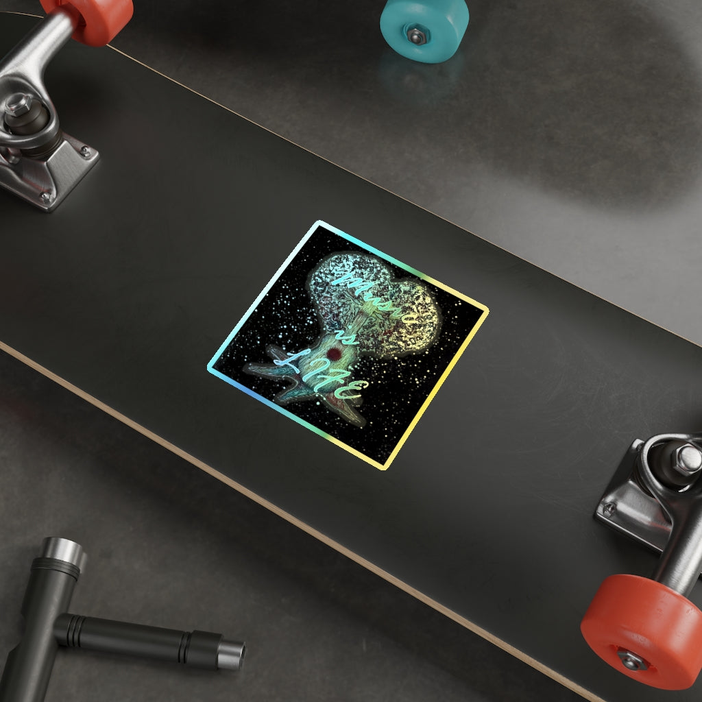 Holographic Die-cut Stickers