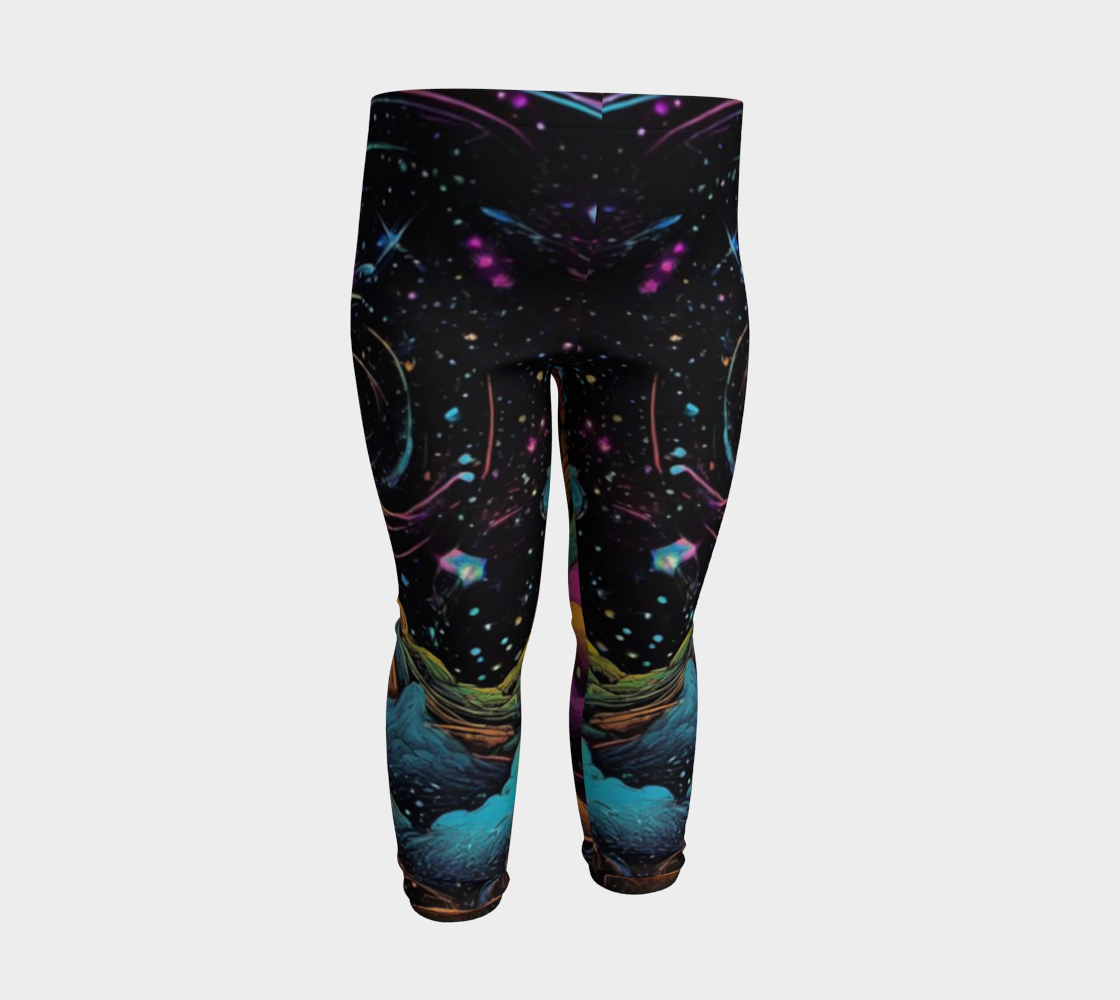 Psychedelic Space Baby Leggings