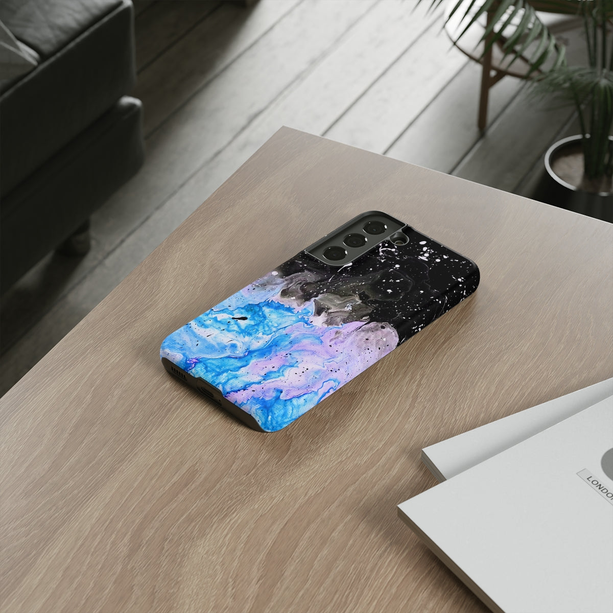 Galactic Fire: Turquoise Tough Cases
