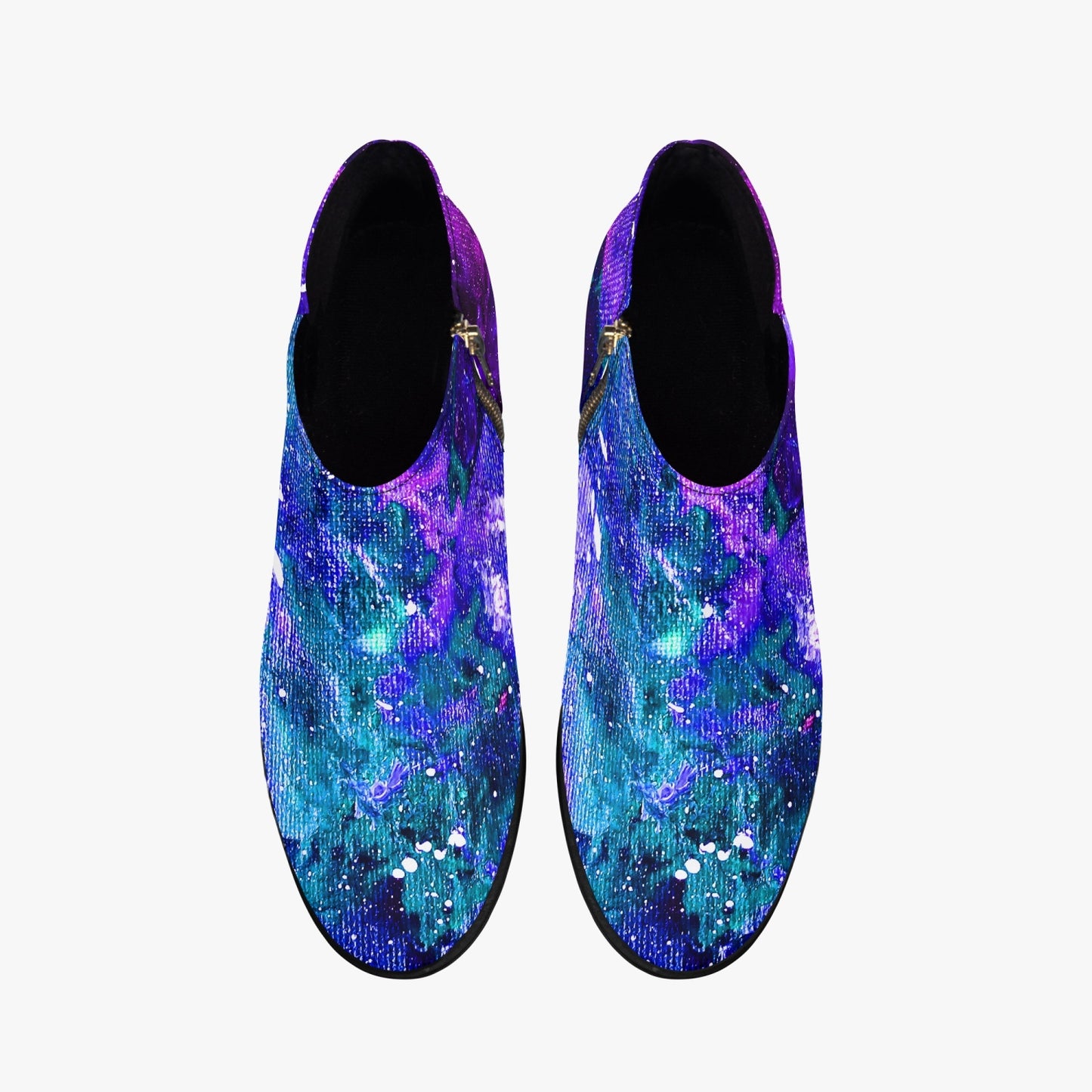 Galactic Love Zipper Boots