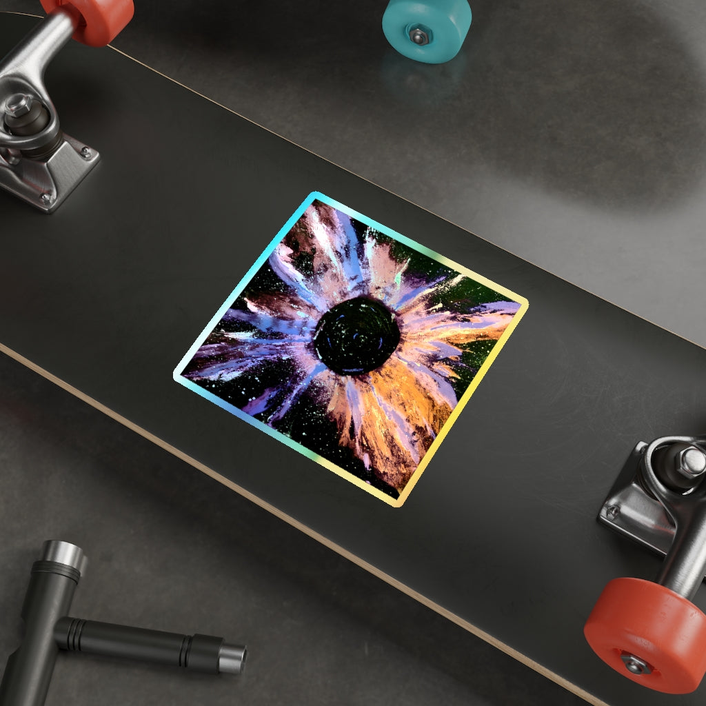Black Hole Holographic Die-cut Stickers