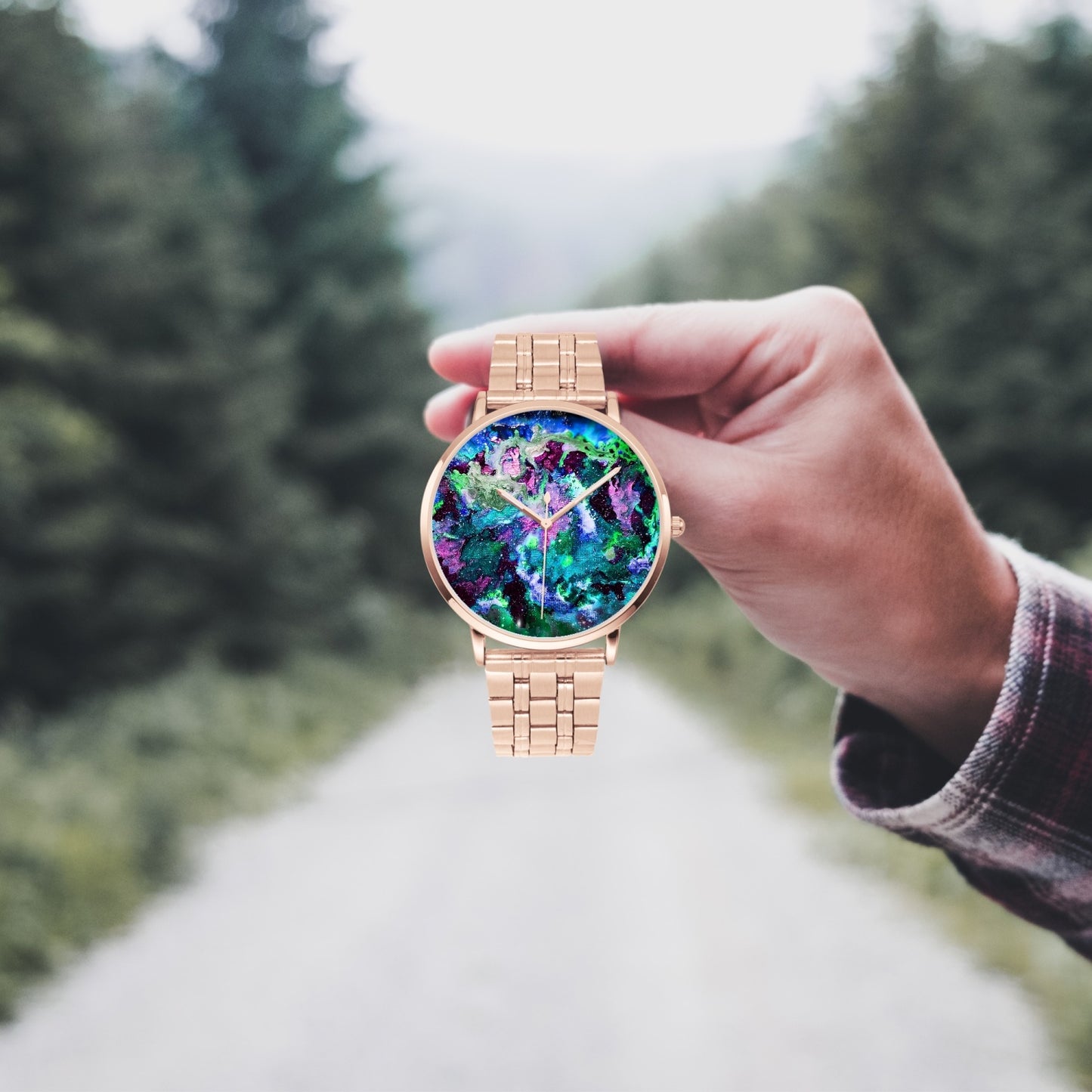 Galaxy Steel Strap Quartz watch