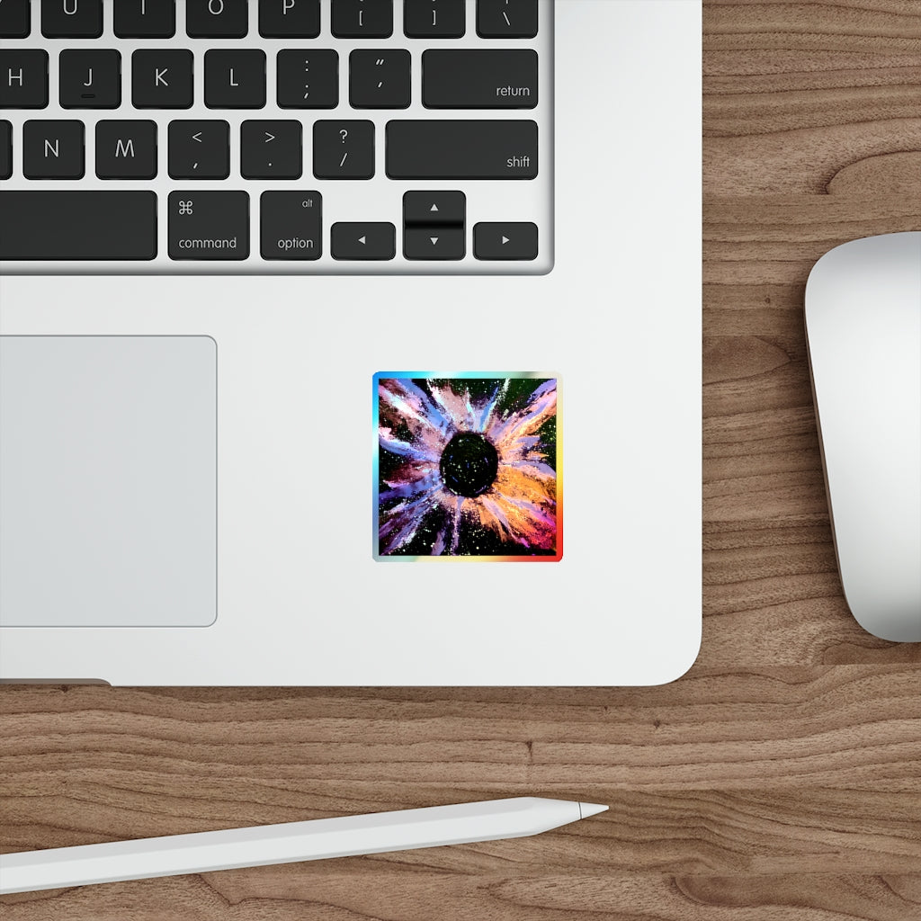 Black Hole Holographic Die-cut Stickers