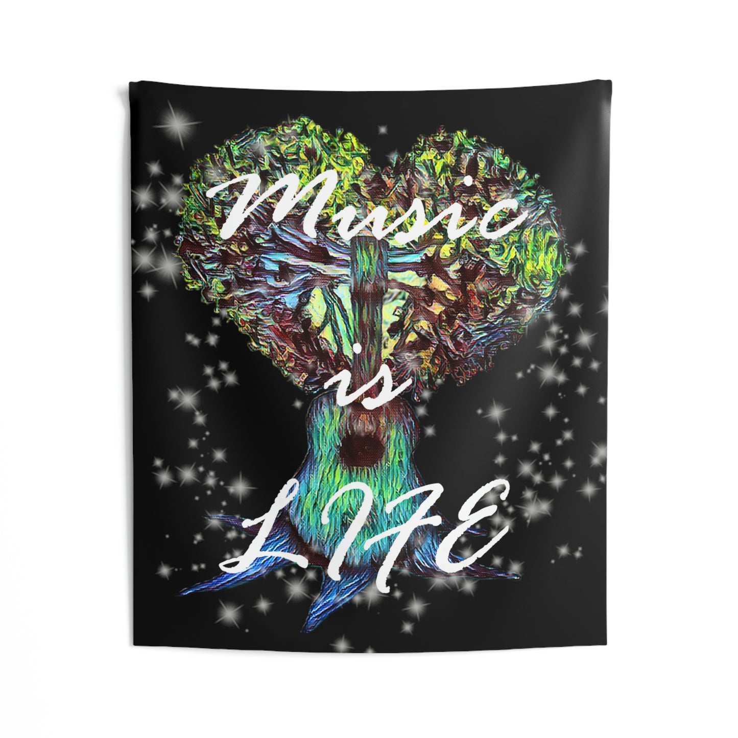 Music Is Life Wall Tapestries