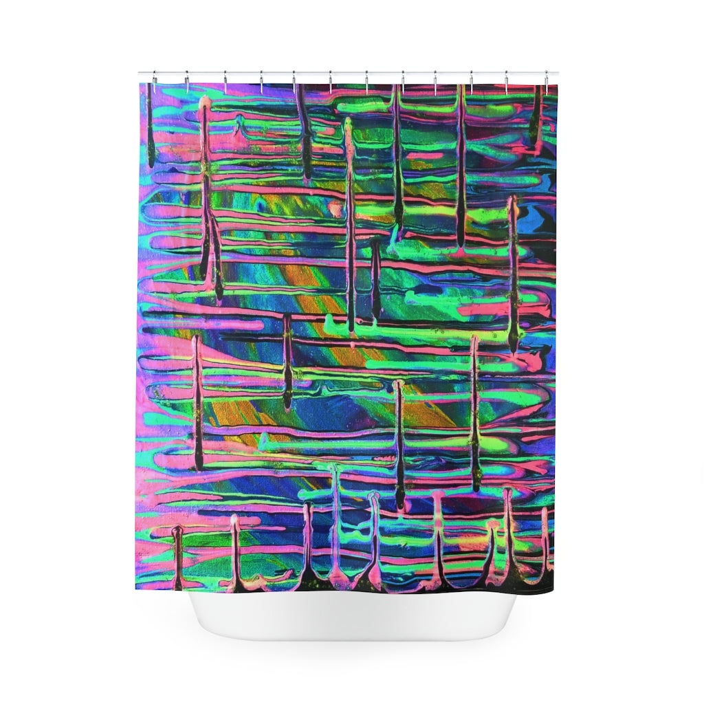 Drip Shower Curtain
