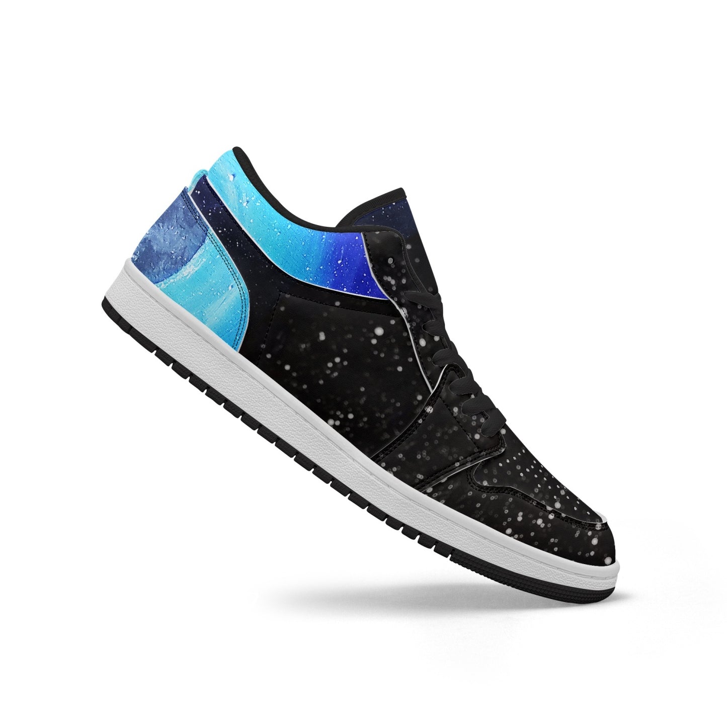 Moonshine and Magic Low-Top AJ1 Leather Sneakers