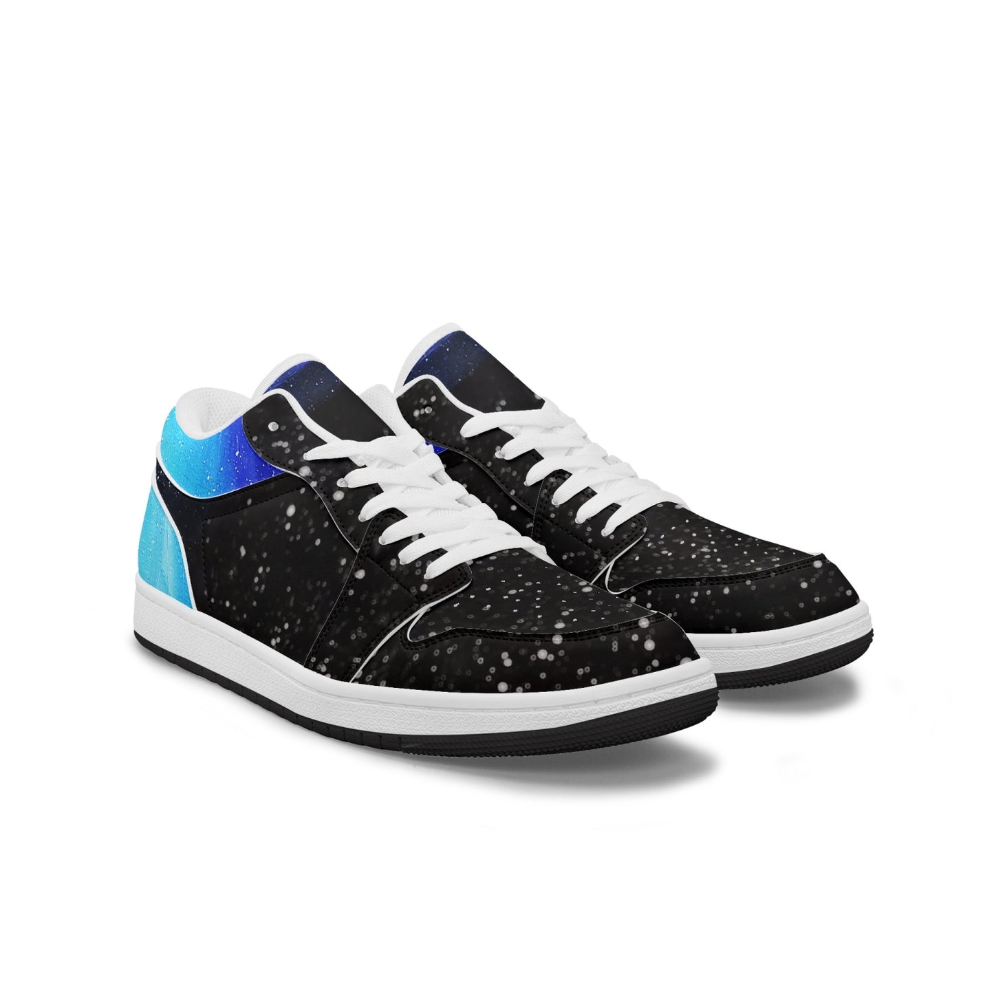 Moonshine and Magic Low-Top AJ1 Leather Sneakers