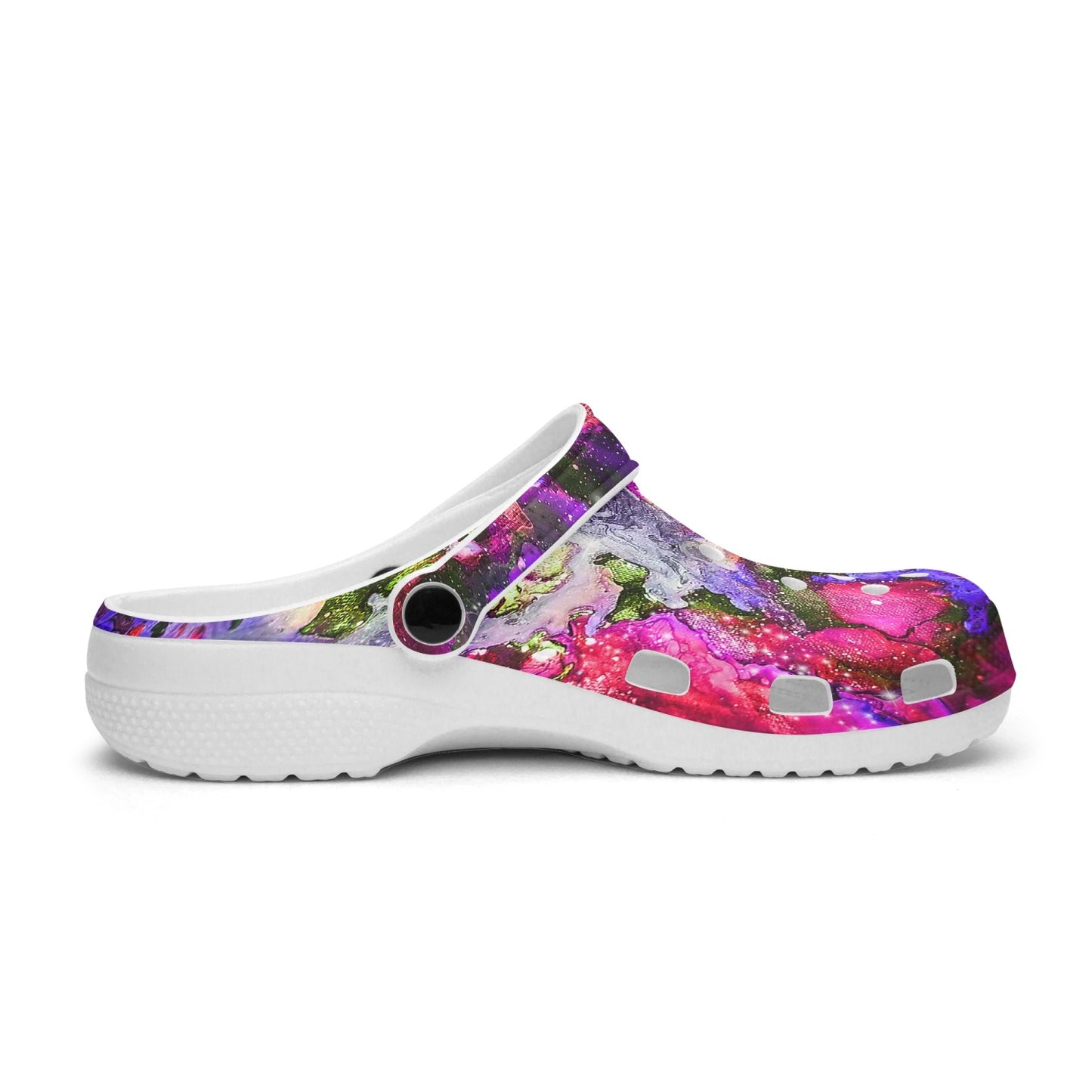 Galaxy: Magenta Clogs