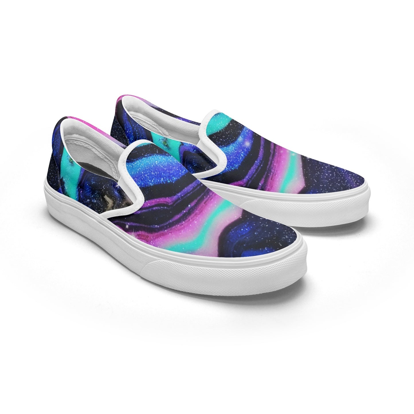 Galactic Beauty Slip-On Shoes