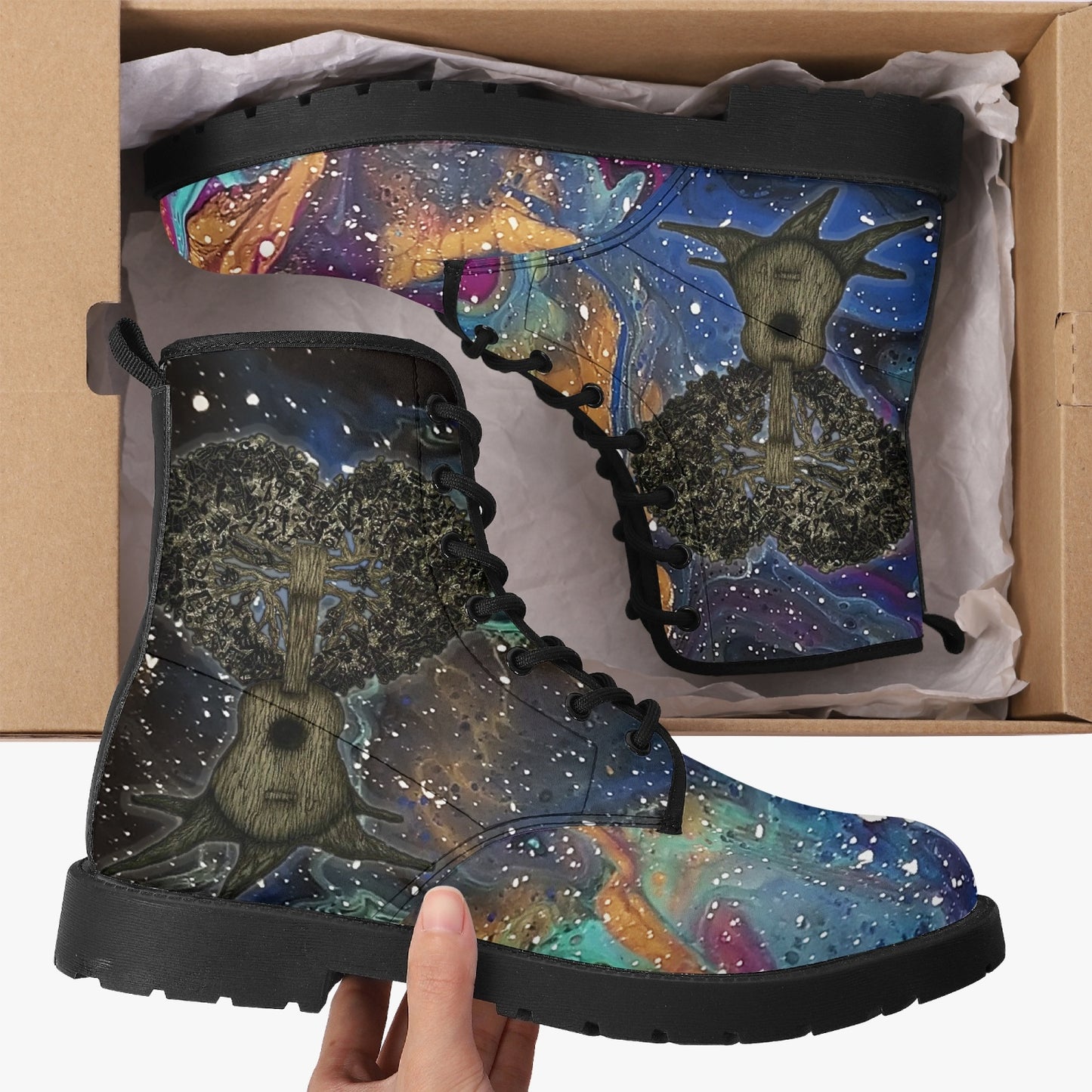 Music Is Life 2 Leather Boots