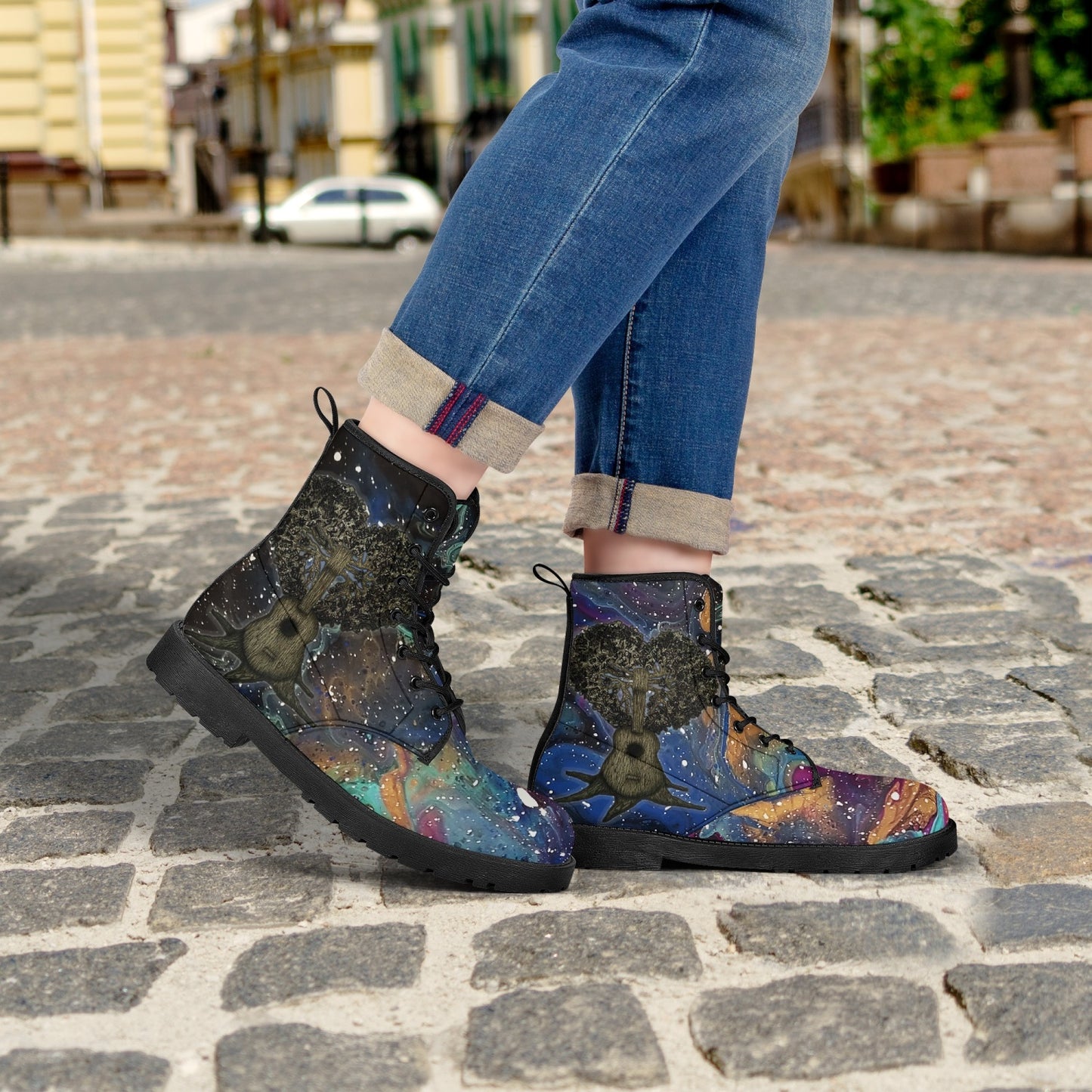 Music Is Life 2 Leather Boots