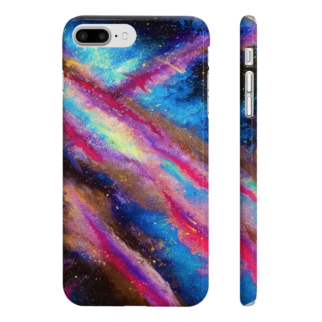 Explosive Nebula Slim Phone Cases