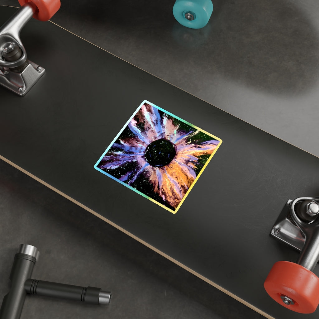Black Hole Holographic Die-cut Stickers