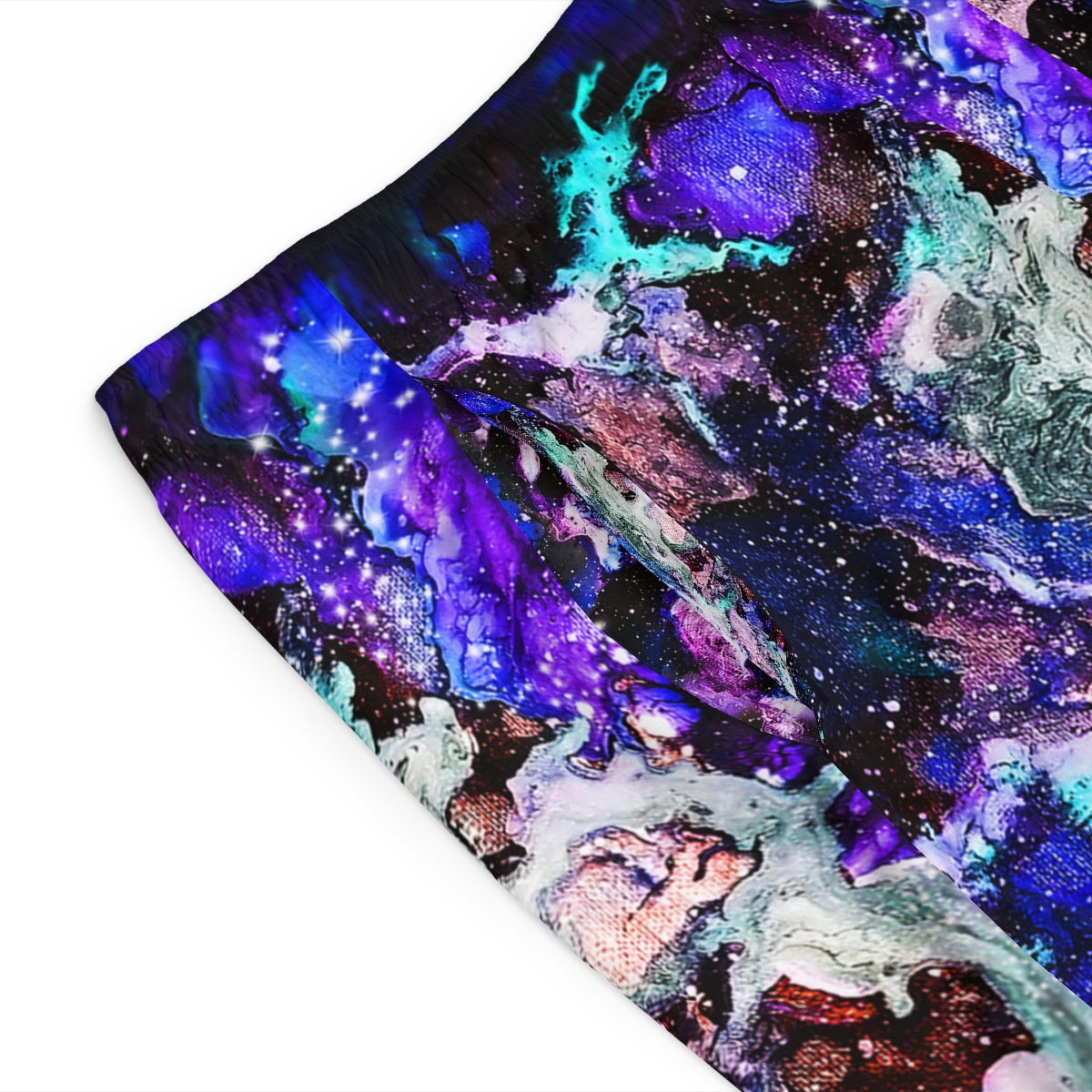 Galaxy: Blue Men's Swim Shorts