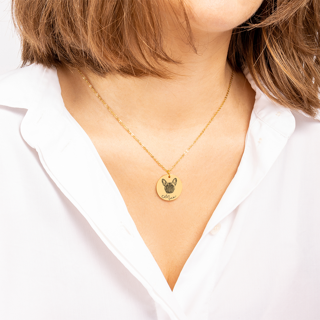 Dog Portrait Necklace