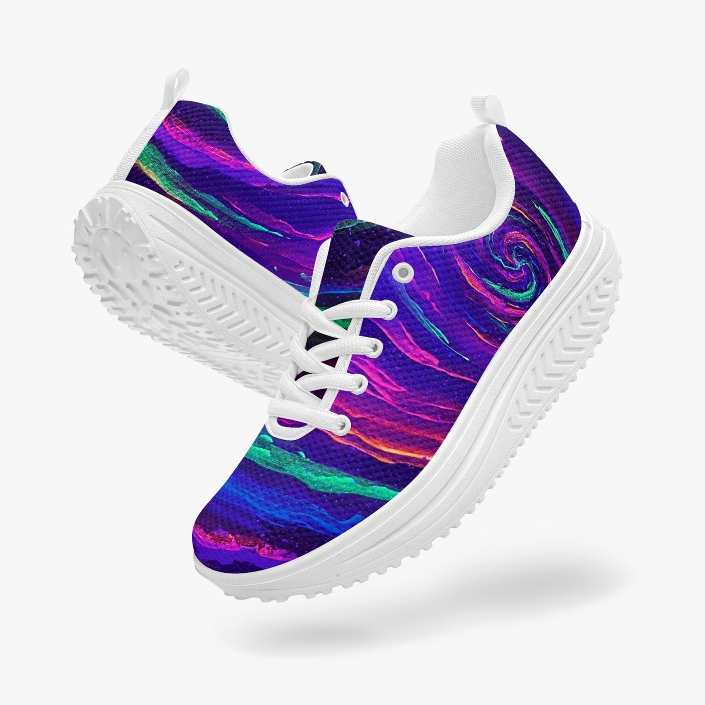 Galactic Rabbit Hole Women’s Mesh Rocking Shoes