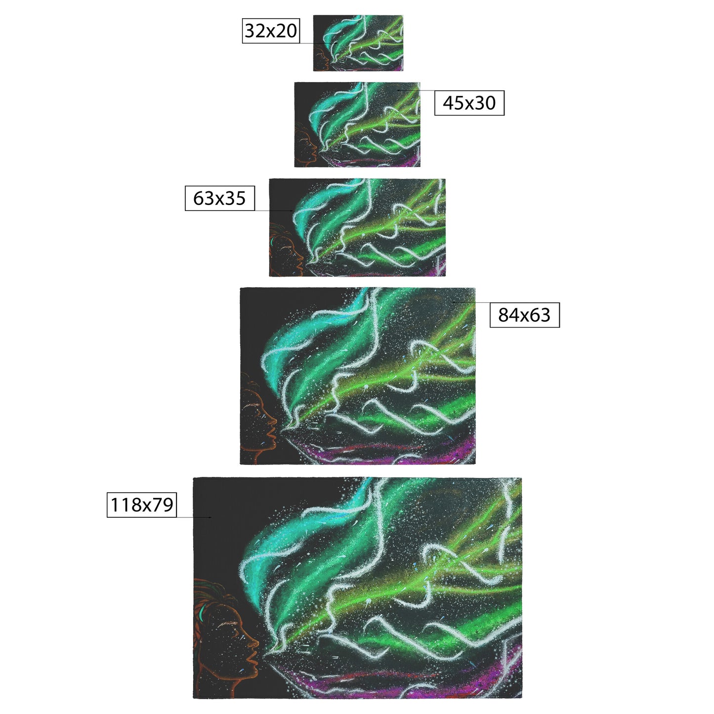 Beautiful Night Area Rug