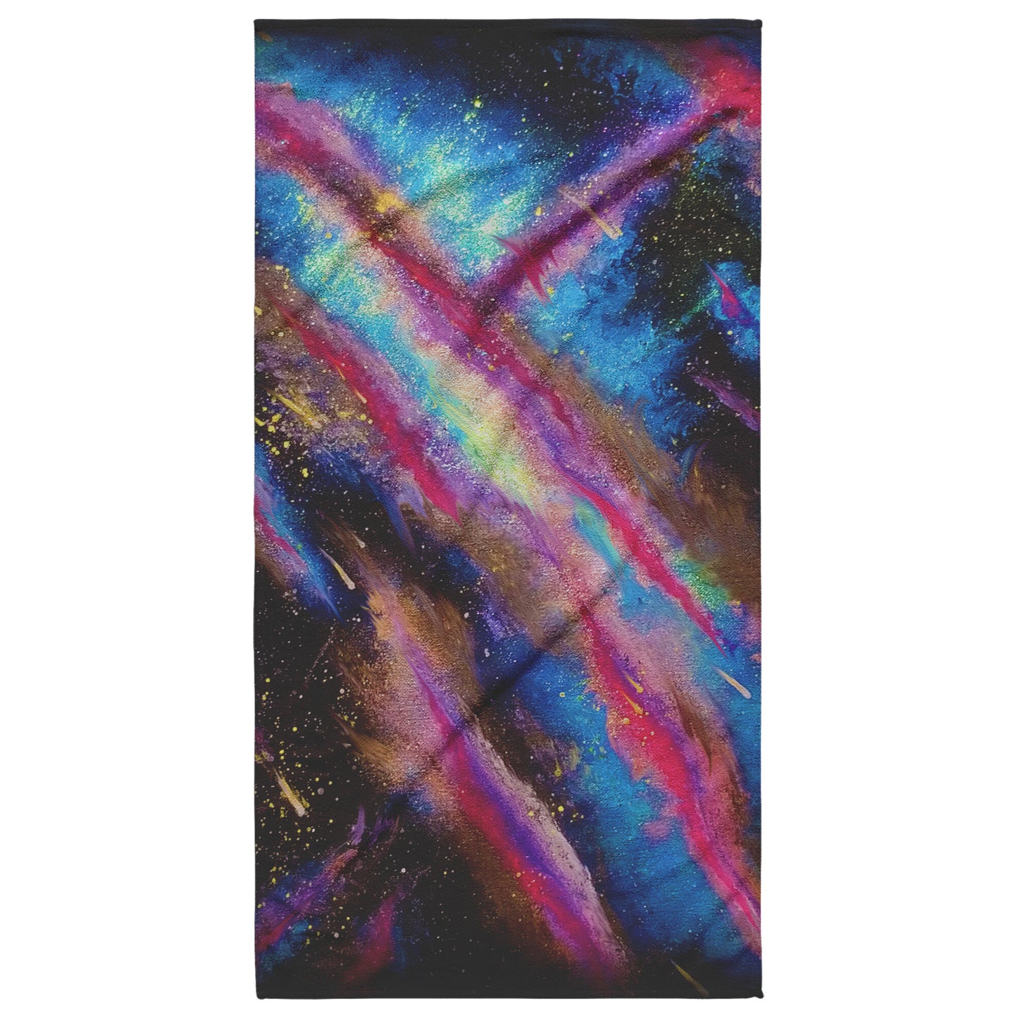 Explosive Nebula Beach Towel