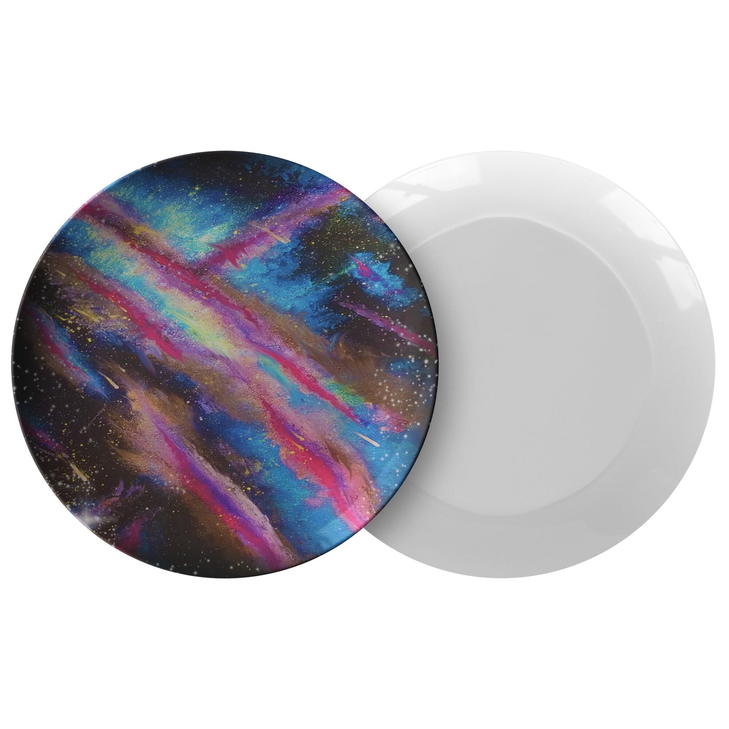 Explosive Nebula Dinner Plate 1,2 or 4pc
