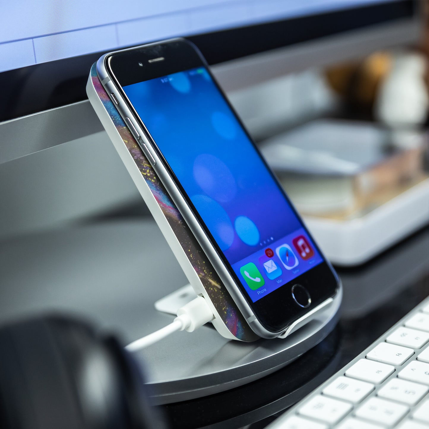 Explosive Nebula Wireless Charging Station