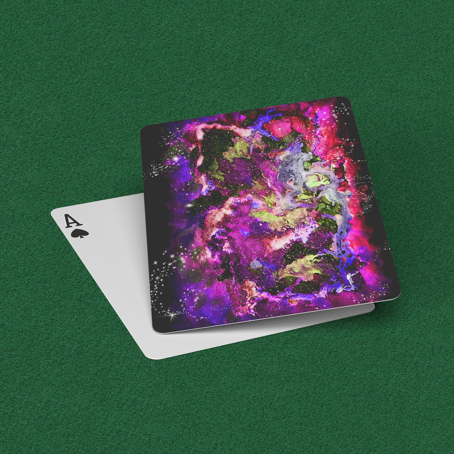 Galaxy: Magenta Playing Cards