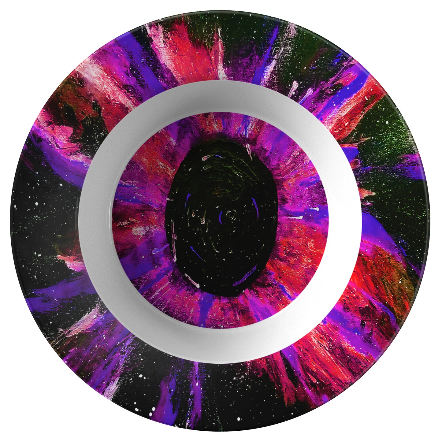 Black Hole: Red/Purple Bowl