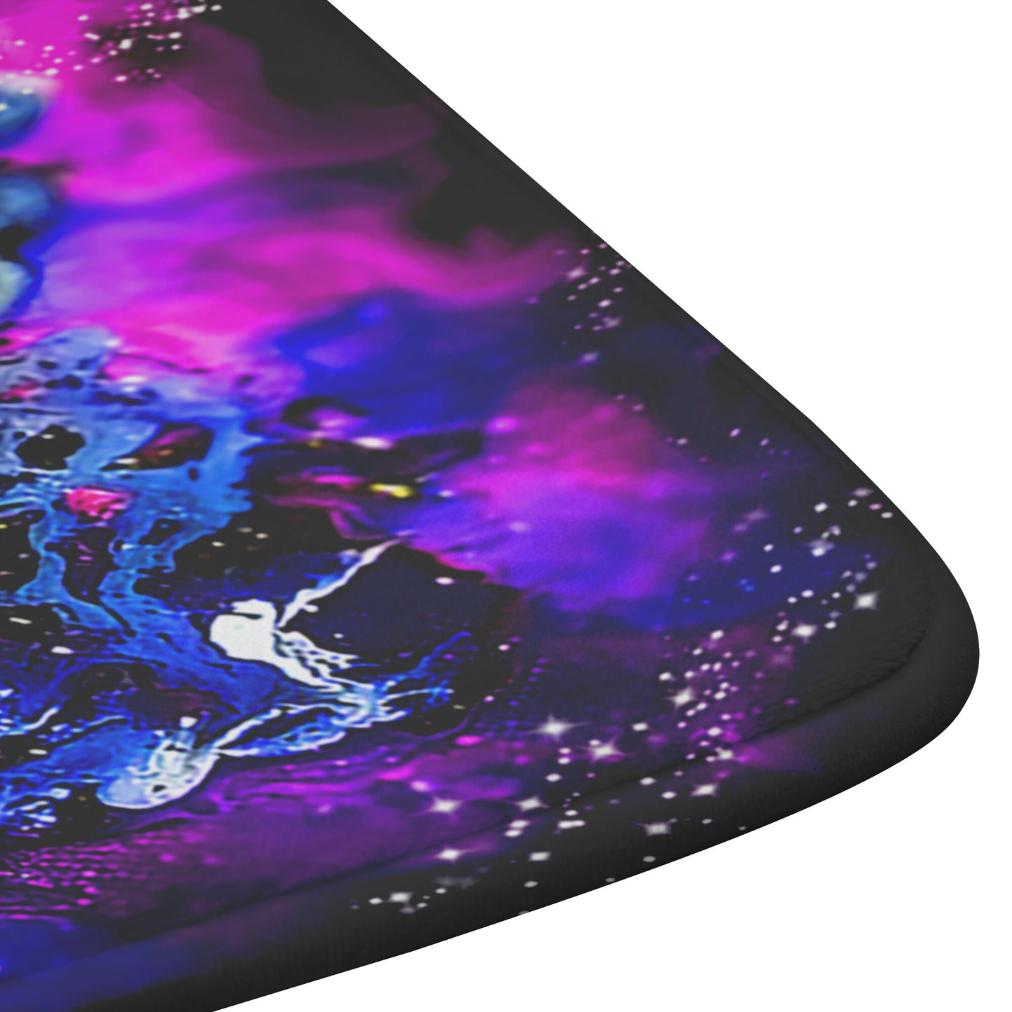 Purple Galaxy Bath Mat
