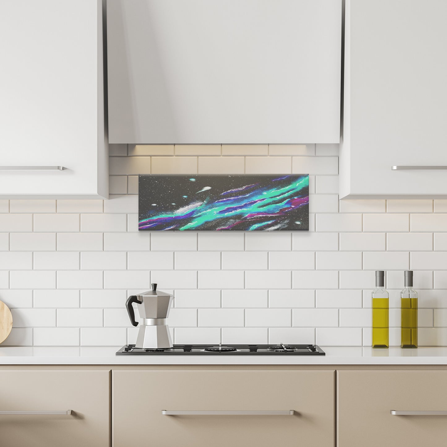 Teal Rip Panoramic Canvas *3 sizes*