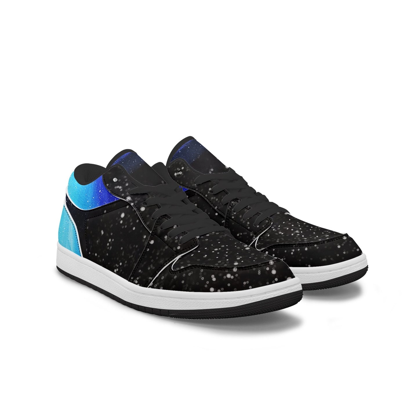 Moonshine and Magic Low-Top AJ1 Leather Sneakers