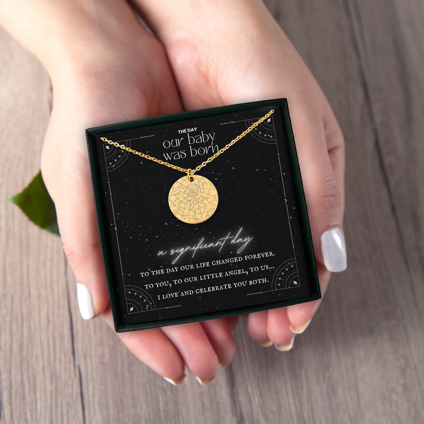 Custom Star Map Necklace